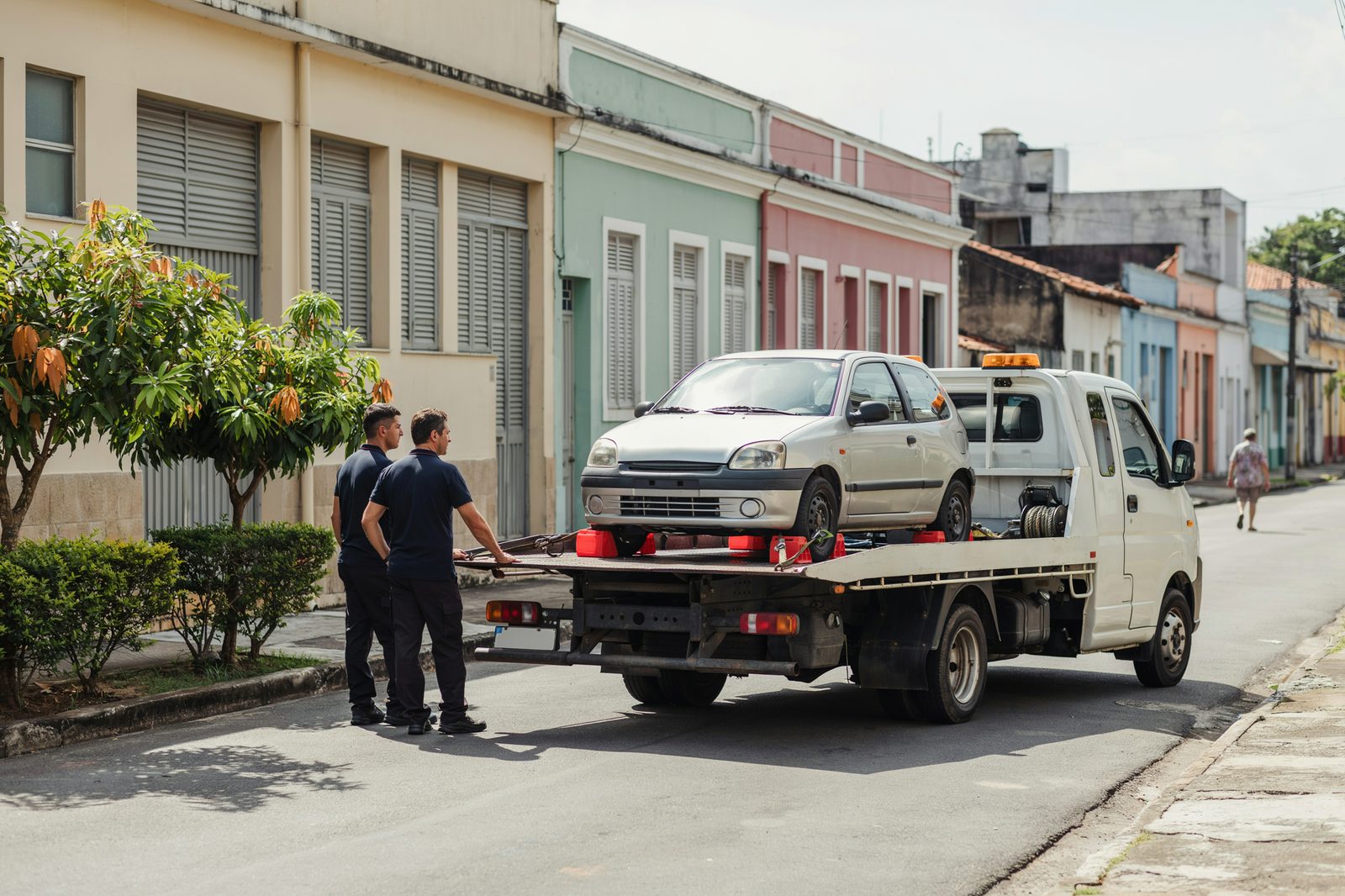 Guincho leve em ação